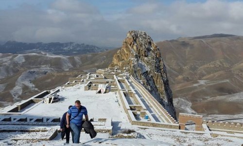 Azerbaijan: City of Julfa, home of Alinjagala castle