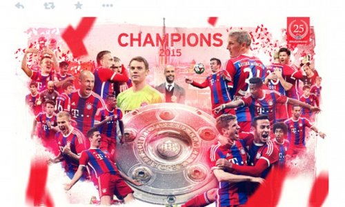 Bayern Munich secure 25th Bundesliga title