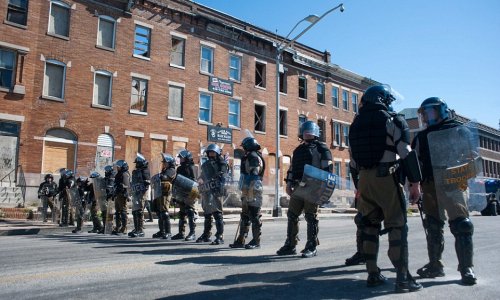 Thousands of cops gear up to enforce 10pm curfew across Baltimore