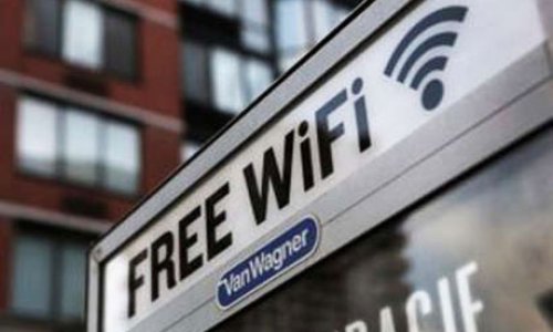 Bakının bəzi ictimai yerlərində pulsuz “wi-fi”