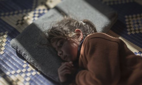 Heartbreaking images of Syria's child refugees