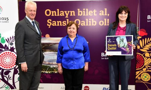 Baku 2015 and Azerbaijan Airlines announce first Lucky Winner