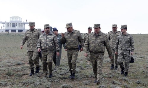 Проверена боеготовность азербайджанских войск