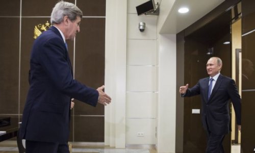 Kerry: Ukraynada atəşkəs saxlansa, Rusiyaya sanksiyalar bitə bilər