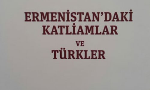 Fransız yazarın “Ermənistandakı qətliamlar və türklər” kitabı çapdan çıxdı