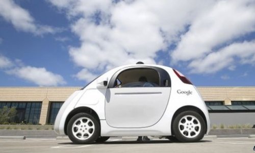 Google purpose-built robot cars tested on public roads