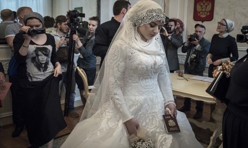 Bride was forced to marry Chechen police chief after 'he threatened her with kidnap'