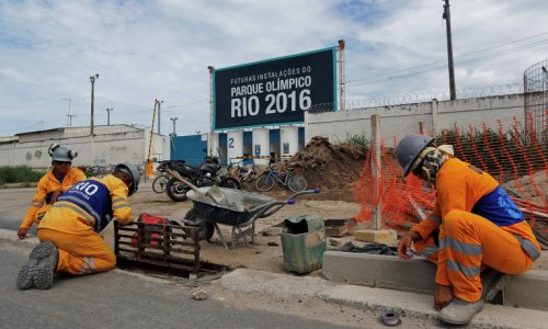 Забастовка рабочих олимпийских объектов