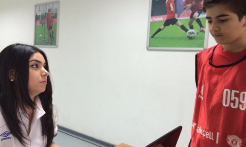 В Баку стартовал отбор детей в летнюю школу Манчестер Юнайтед - ИНТЕРВЬЮ