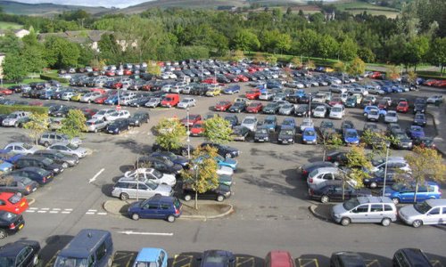 Парковки для районских автомобилей
