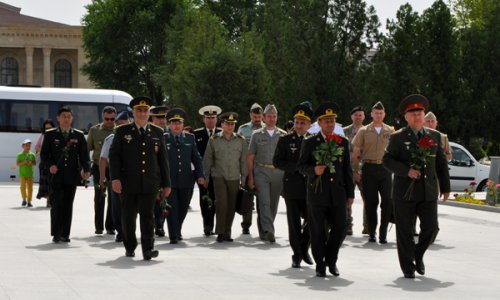 Военные атташе посетили Нахчыван