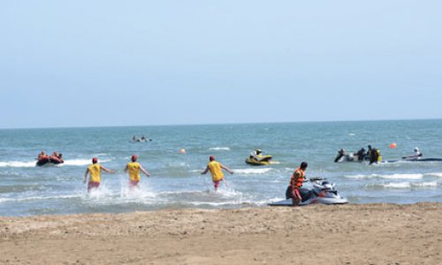 Bakı çimərliyində vahimə