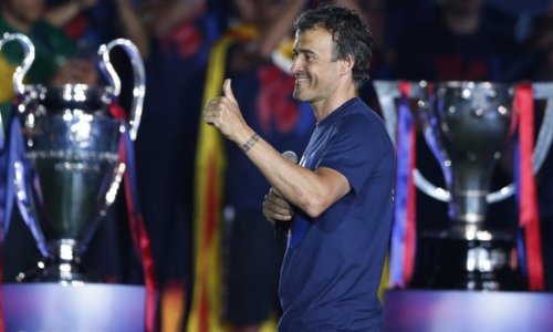 Barcelona: Coach Luis Enrique extends contract to 2017