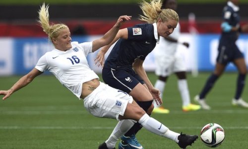 France Women 1 - 1 England Women