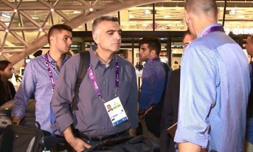 Armenian athletes arrive in Baku for European Games