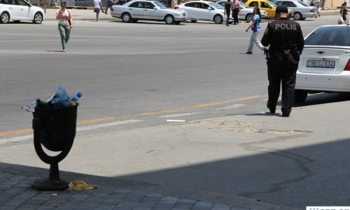 Мусор на бакинских улицах