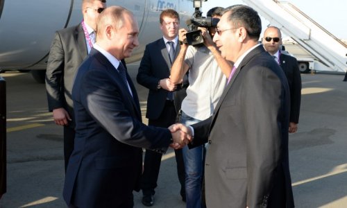 Владимир Путин прибыл в Баку