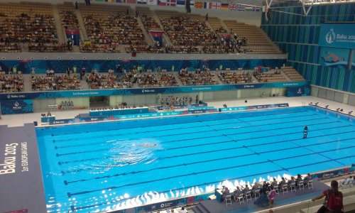 Россия победила в финале по синхронному плаванию в парном разряде на Евроиграх