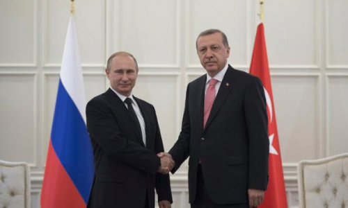 Putin, Erdogan discuss energy projects in Baku closed-door talks