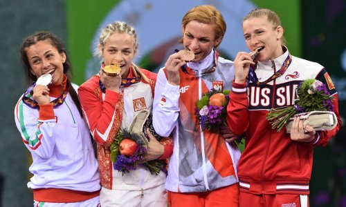 Golden day for Russia at the Baku 2015 Games