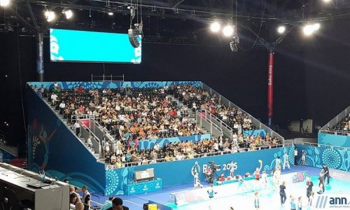 Baku-2015: Начался матч по влейболу