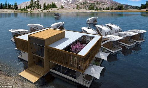 Amazing floating hotel