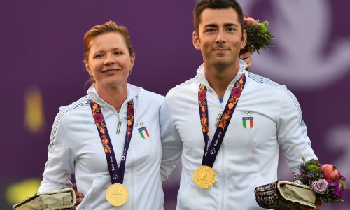 Archers win Italy's first gold medal of the European Games