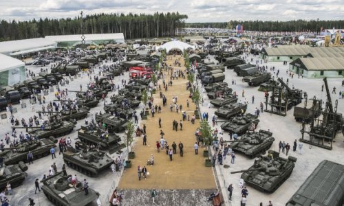 A day in Russia's military Disneyland