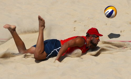 Spain out in dramatic Beach Volleyball pool climax