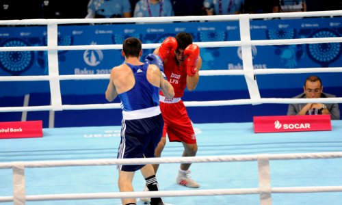 Азербайджанский боксер вышел в 1/4 финала на Евроиграх
