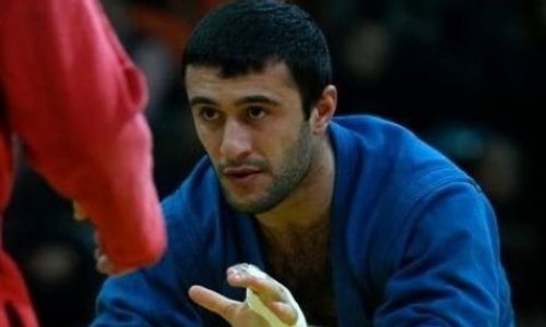 Азербайджанский самбист в финале