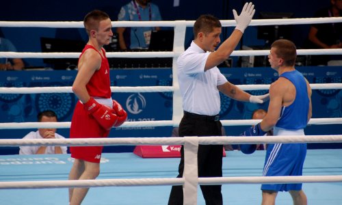 Азербайджанский боксер вышел в полуфинал Евроигр