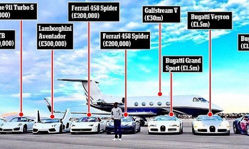 When £35million worth of cars just won't do