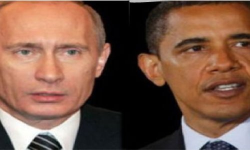 Путин поздравил Обаму