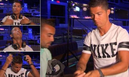 Ronaldo storms out of interview after ...