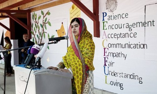 Malala Yousafzai calls on the world to stop failing the people of Syria