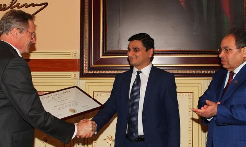 Law School’s Azerbaijan alliance showcased in Baku