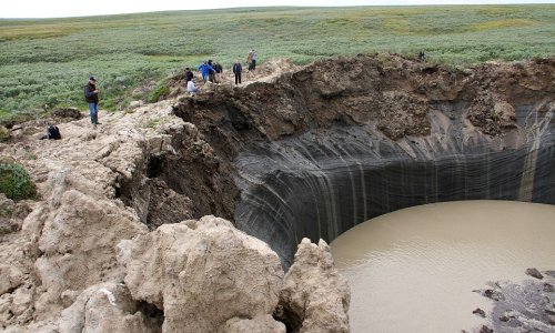 Mystery of Siberia's 200ft-deep craters solved