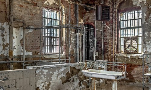 Inside the haunted remains of prison used to film Shawshank Redemption