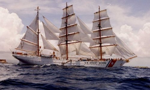 Why is the US still using a Nazi tall ship?