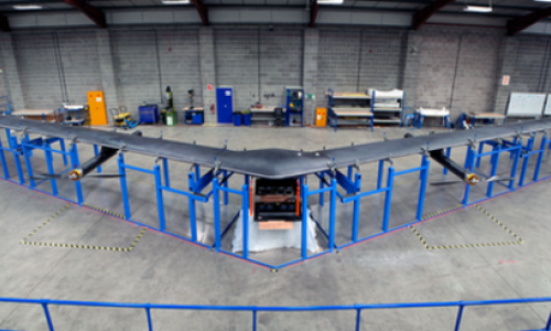 Facebook builds drone for internet access