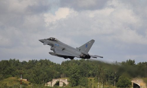 The moment RAF intercept TEN Russian jets in a single mission