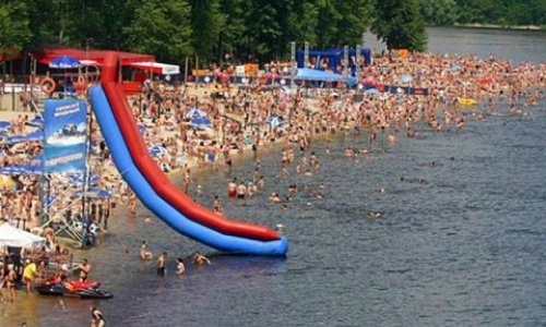В Киеве запретили купаться