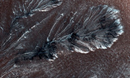 На Марсе найдено соленое озеро