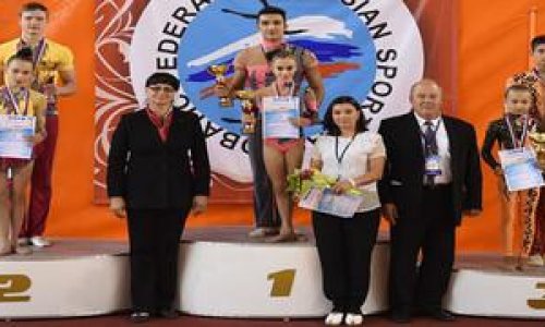 Azerbaijani acrobats grab gold and silver medals at Volkov Cup