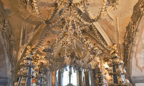 World's best bizarre attractions include a church of bones and NORTH KOREA