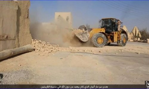Боевики ИГИЛ снесли монастырь в Сирии
