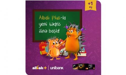 Albalı Plus-dan məktəbli kampaniyası