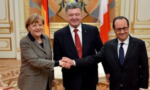 Poroşenko, Merkel və Olland Putin üçün “qırmızı xətt” cızdılar