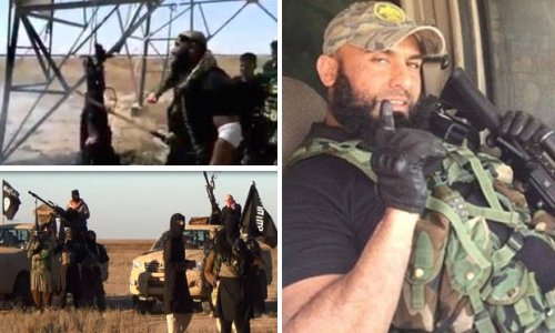 ISIS fighter is BURNED ALIVE before having flesh sliced off